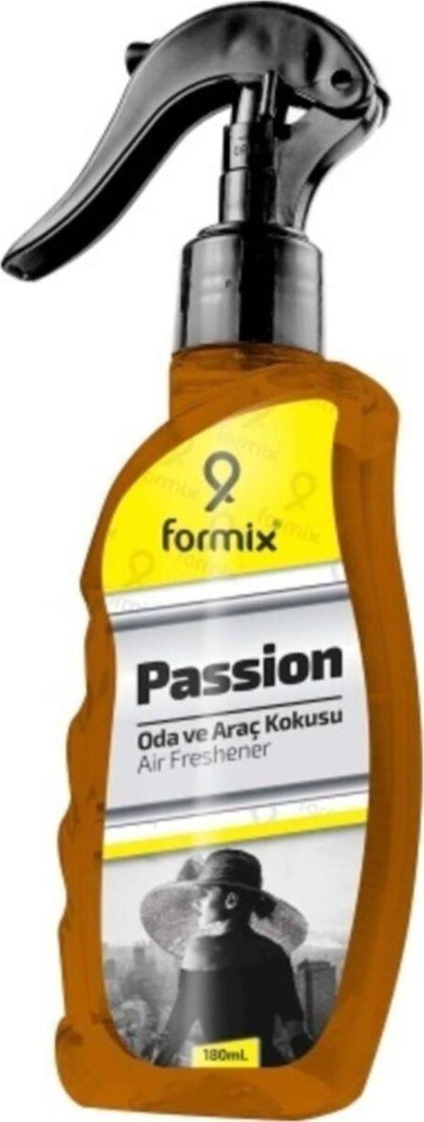 Automix 180ml Formix Atomizörlü Koku Passıon Oto Kokuları - Image 1