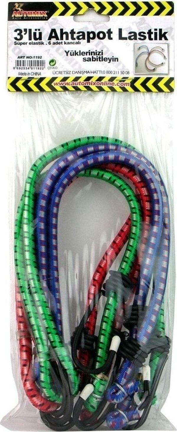 Automix 3 Lü Ahtapot Lastik 6 Kancalı 1192 - Image 1
