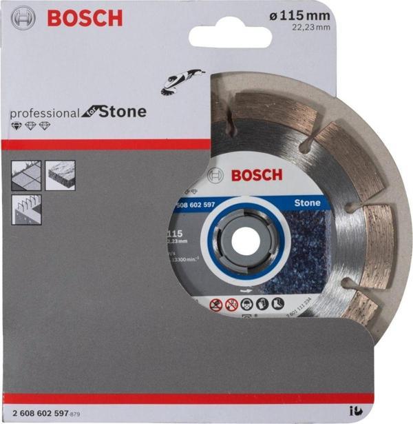 Bosch Standard For Stone 115 Mm Elmas Kesme Diski - 2608602597 - Image 1