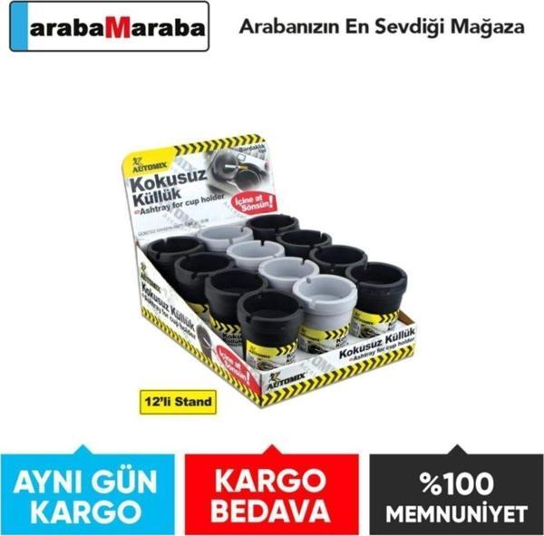 Automix Duman Izmarit Kokusu Vermeyen Bardaklık Uyumlu Küllük 422254 - Image 1