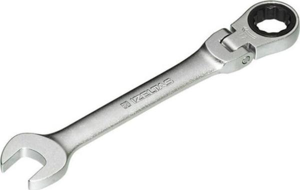 İzeltaş 16 Mm Mafsallı Cırcır Kombine Anahtar - Image 1