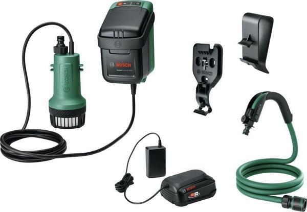 Bosch Gardenpump 18v-2000 (2,5ah,tek Akü) Yağmur Suyu Pompaları - 06008c4202 - Image 1