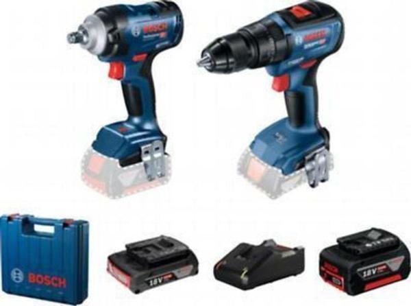 Bosch Gds 18 V-400+gsb 18v-50 1x2.0ah-1x5.0ah - Image 1