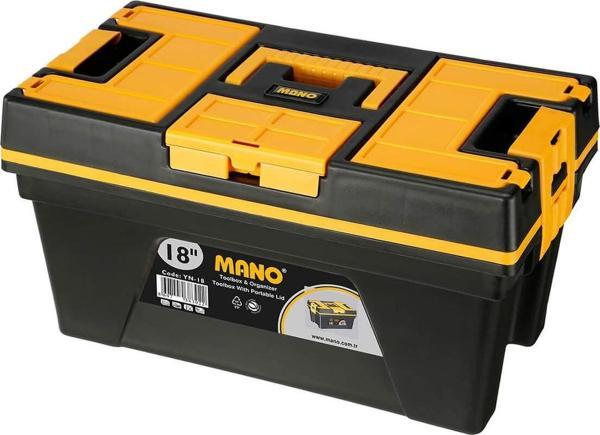 Mano Yn-18 Taşınabilir Kapaklı Takım Çantası 18’’ - Image 1