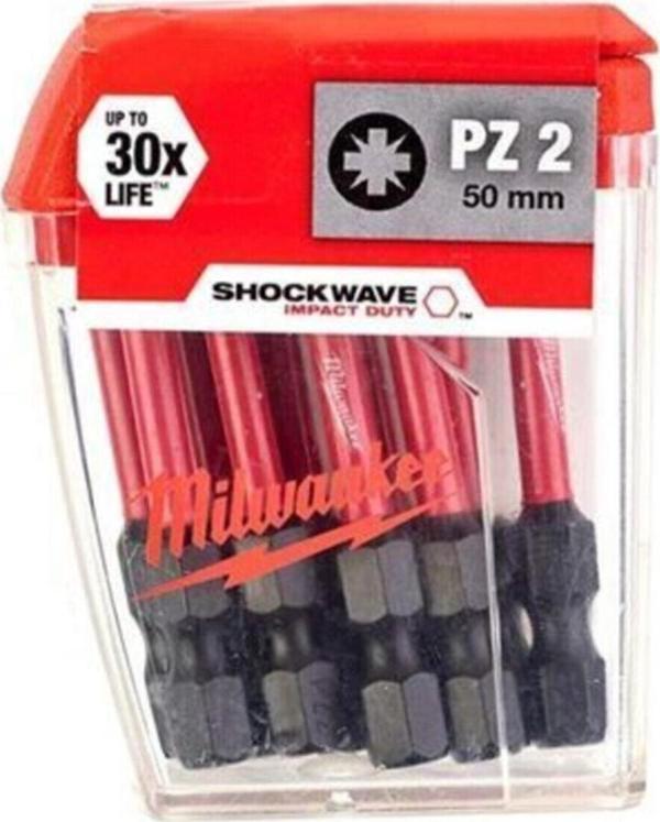 Milwaukee Bits Uç Pz2 50mm 10lu Pkt - Image 1