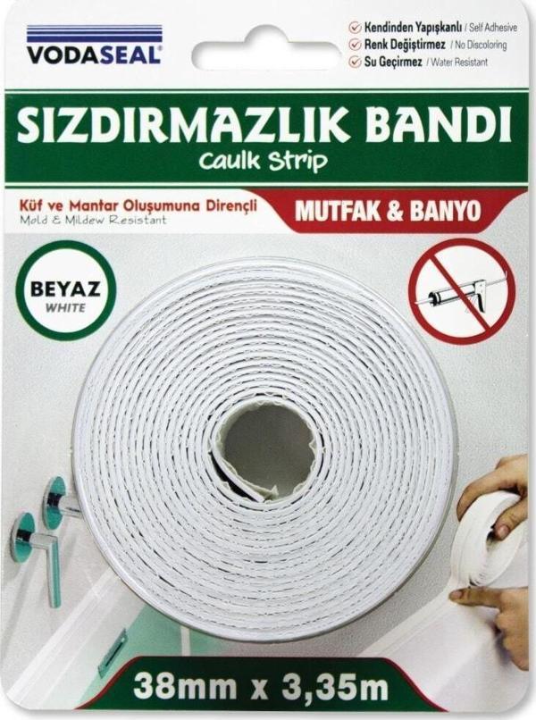 Vodaseal Mutfak Banyo Sızdırmazlık Bandı 38mm 3,35 - Image 1