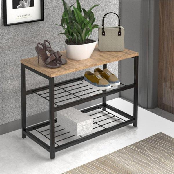 Retodesign Ayakkabılık Ve Çok Amaçlı Raf - Image 1