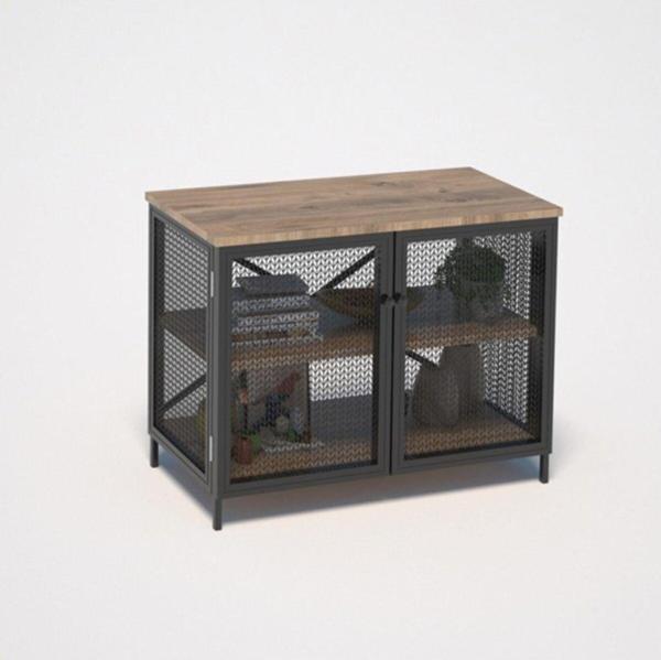 Retodesign Endürtiyel Tarz 100Cm Tv Sehpası Konsol 1902 - Image 1