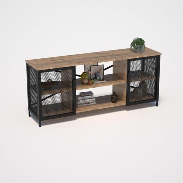 Retodesign Endüstriyel Tarz 140 Cm Tv Sehpası 1903 - Image 1