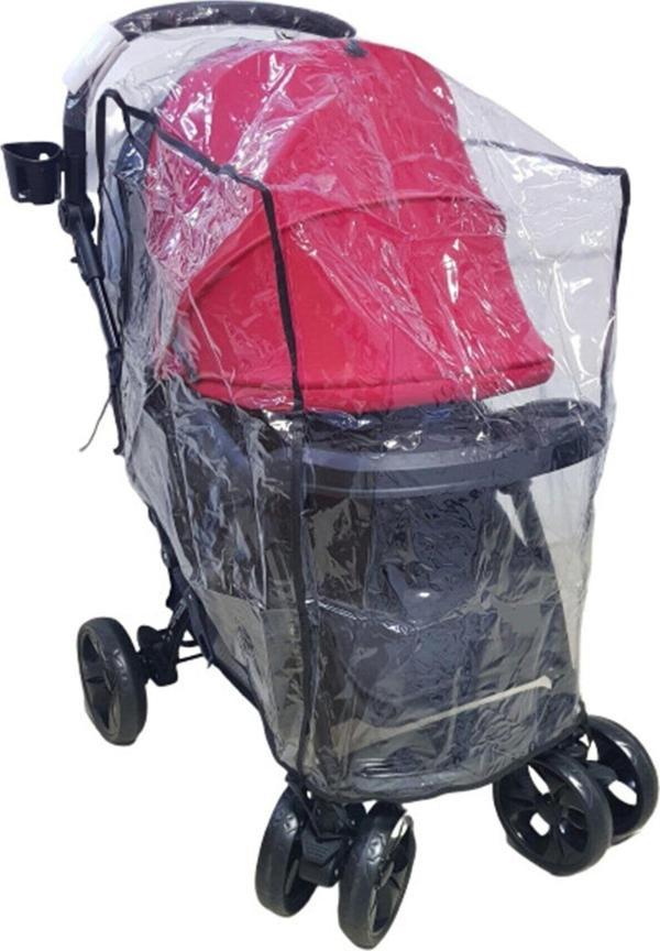 Tois Xl Boy Bebek Arabası Yağmurluğu Büyük Bebek Arabası Yağmurluk - Image 1