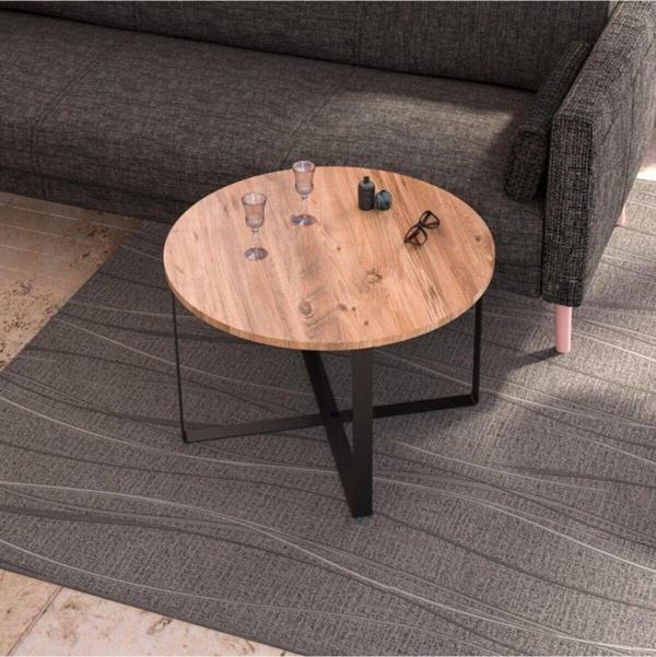 Retodesign Yuvarlak 70 Çap Orta Sehpa 1571 - Image 1