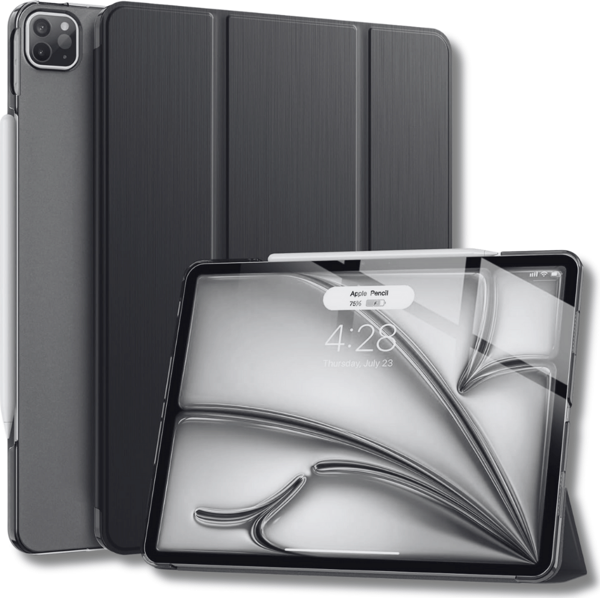 iPad Air 13 inç M2 Çipli 2024 Uyumlu Akıllı Smart Cover Tablet Kılıfı A2898/A2899/A2900 - Image 1