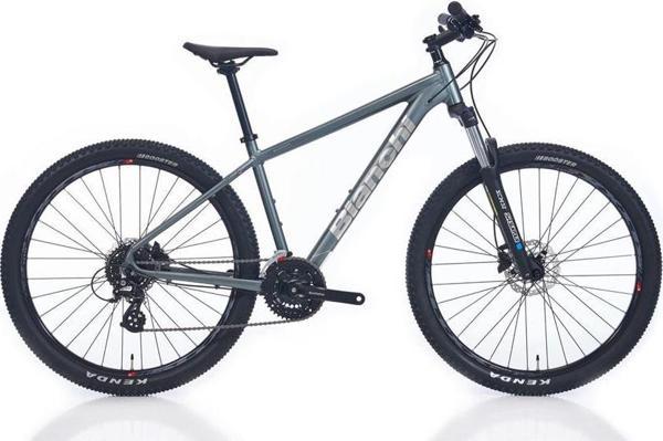 BIANCHI MAGMA 27.1 ERKEK DAĞ BİSİKLETİ 380H HD 27.5 JANT 24 VİTES ALTUS DARK GREY SİLVER GLOSS - Image 1
