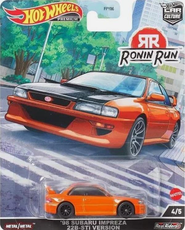 Hot Wheels Premium 98 Subaru Impreza 22B-STİ Version FPY86 HCK14 - Image 1