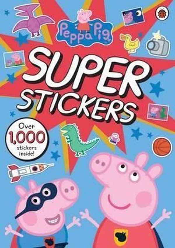 Peppa Pig Super Stickers Activity Book  - Ladybirds - Image 1