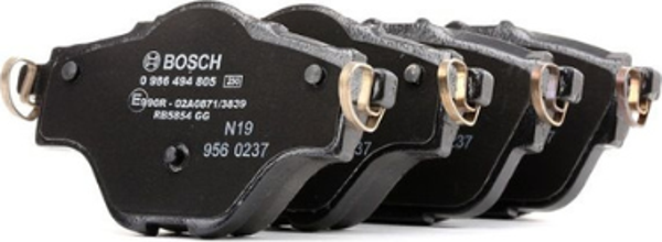Bosch Citroen Peugeot C4 Picasso 1.6 2013 Sonrası  0986494805 Arka Fren Balatası  - Image 1