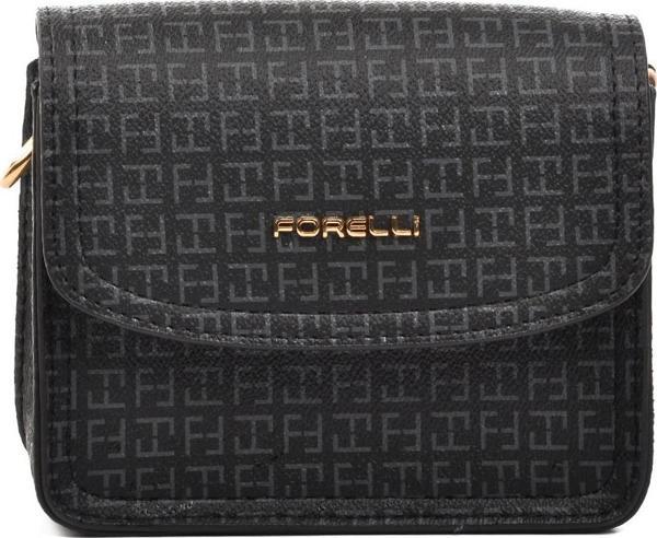 Forelli 4A48 Siyah Desenli Kadın Omuz Çantası - Image 1