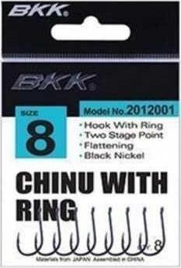 Black King Kong Hook Chinu With Ring İğne, No: 2 - Image 1