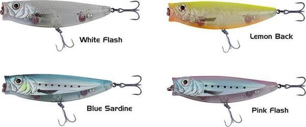 Savage Gear 3D Minnow Pop Walker Suni Yem, Lemon Back, 4,3 cm - Image 1
