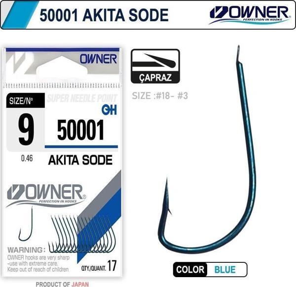 Owner 50001 Akita Sode Blue İğne, No:3 - Image 1