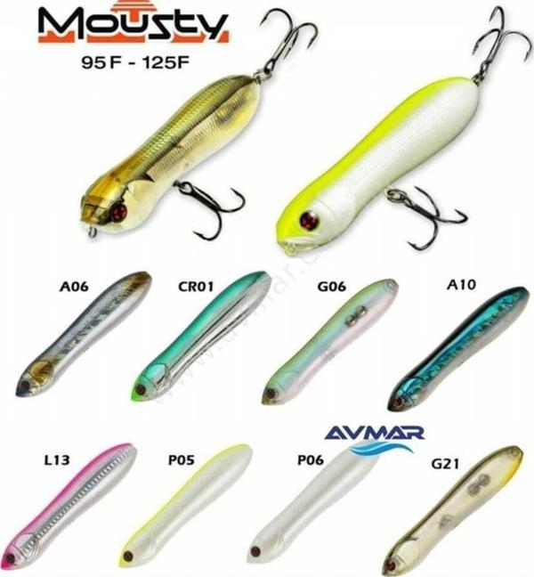 Sakura Mousty 125 F 28gr Suni Yemler, Laser Pink - Image 1