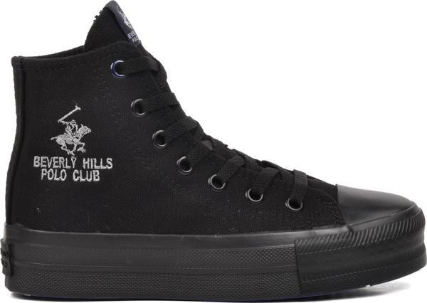 Beverly Hills Polo Club PO-30086 Siyah Unisex Hi Sneaker - Image 1
