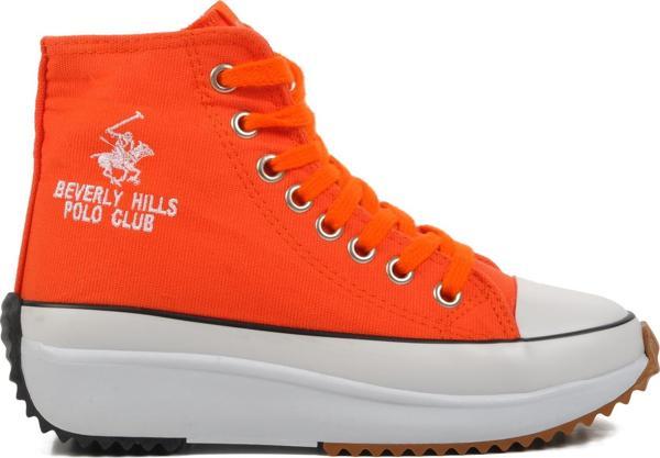 Beverly Hills Polo Club PO-30100 Turuncu Unisex Hi Sneaker - Image 1