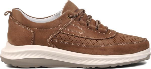 Bulldozer 241101 Vizon Nubuk Hakiki Deri Erkek Günlük Ayakkabı - Image 1