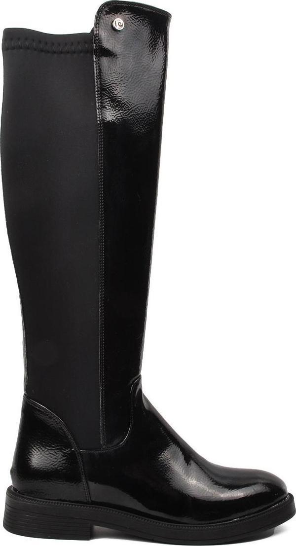 Pierre Cardin Pc-52066 Siyah Kırışık İçi Polarlı Kadın Çizme - Image 1
