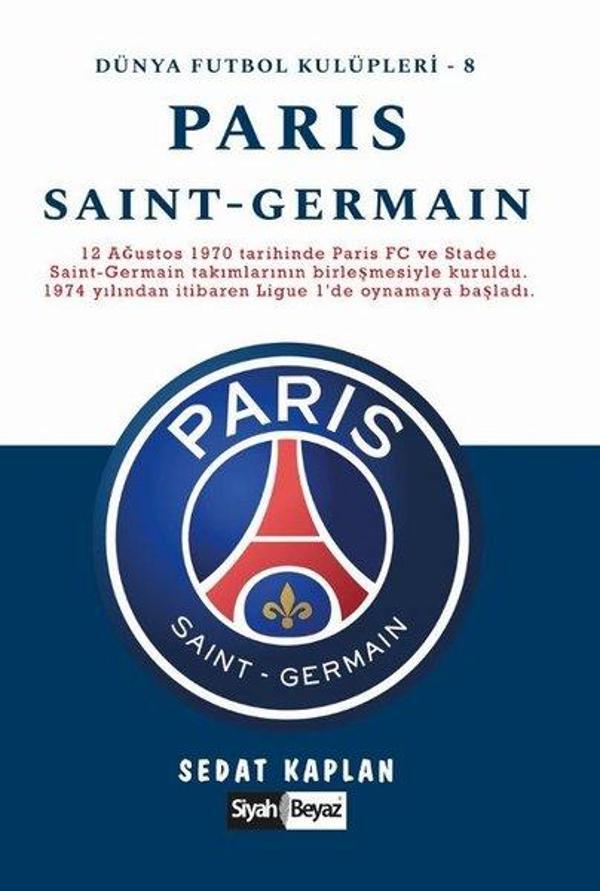 Paris Saint Germain - Dünya Futbol Kulüpleri 8 - Siyah Beyaz - Image 1