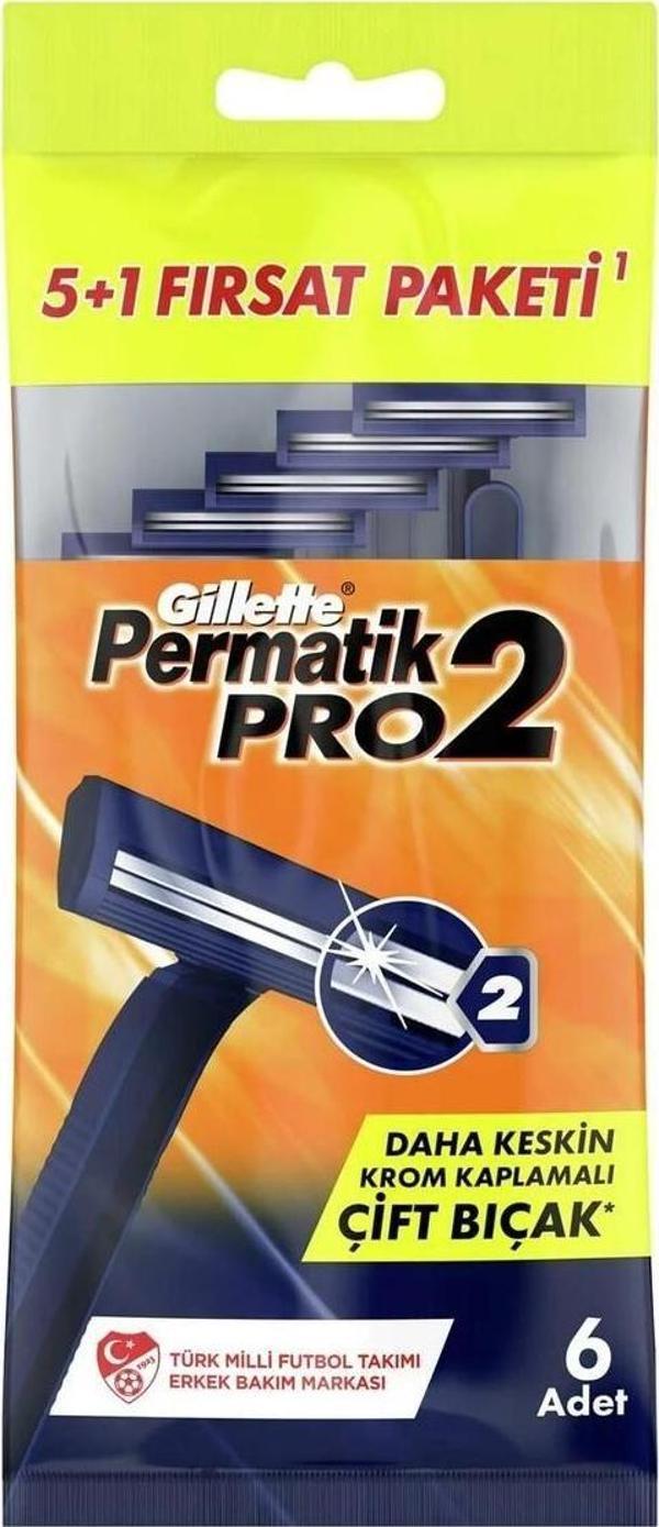 Fly Bazaar Gillette Permatik Pro2 6Lı Poşet - Image 1