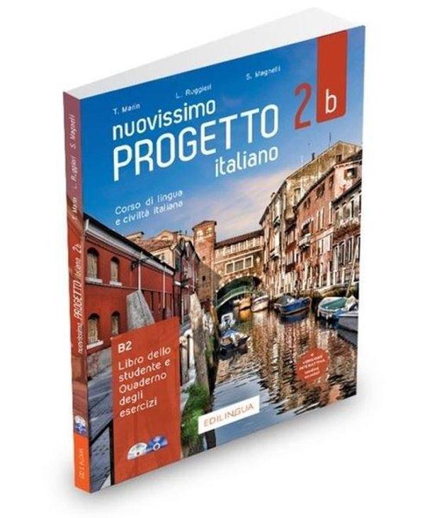 Nuovissimo Progetto İtaliano - 2B B2 Libro dello Studente e Quaderno degli Esercizi - Edilingua - Image 1