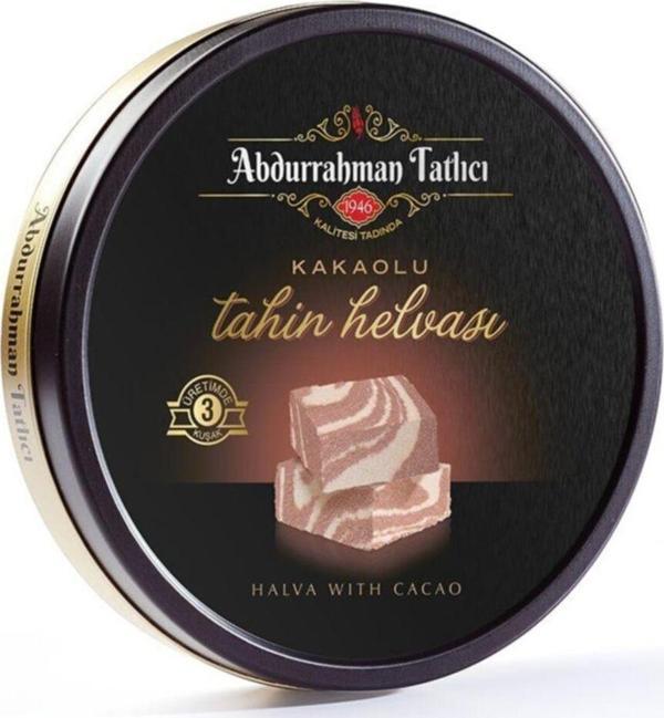Abdurrahman Tatlıcı Özel Seri Kakaolu Tahin Helvası 650 Gr - Image 1