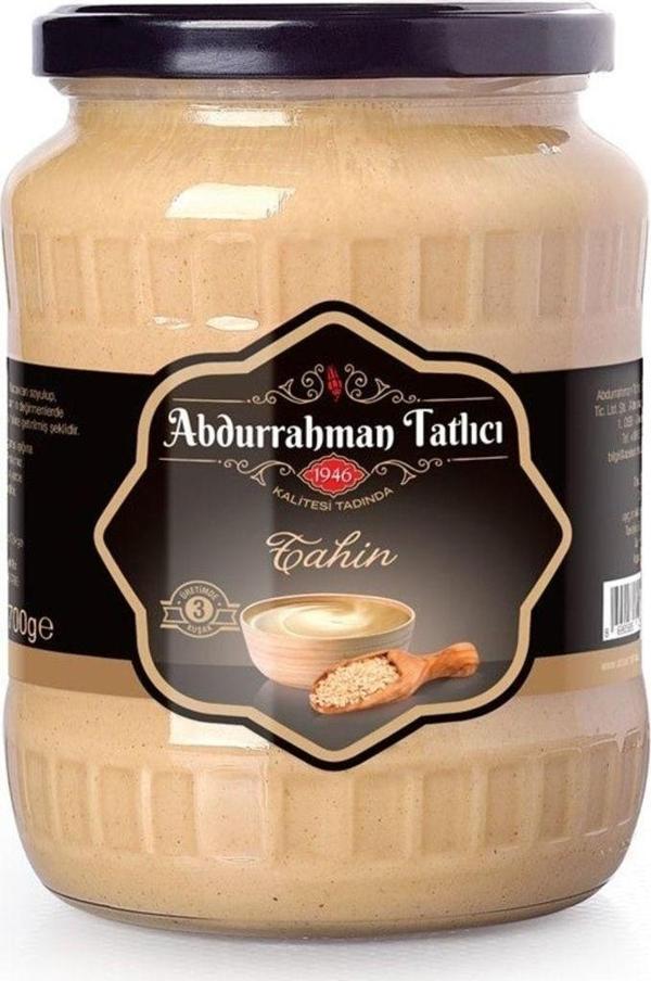 Abdurrahman Tatlıcı Tahin 700 Gr Cam Kavanoz  - Image 1