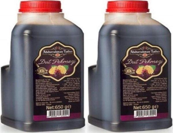 Abdurrahman Tatlıcı Dut Pekmezi Bidon 650 Gr 2 Adet - Image 1