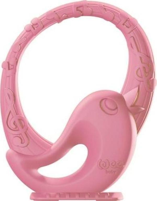 Wee Baby Zoo Diş Kaşıyıcı Pembe Kuş-8690797103897 - Image 1