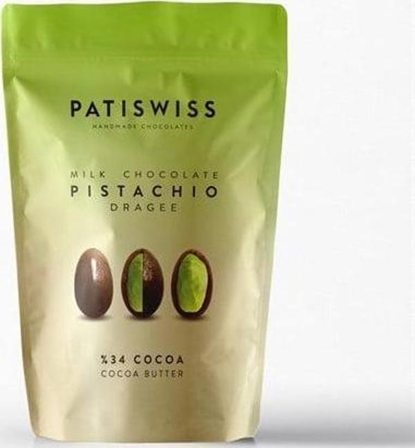 Patiswiss Sütlü Antep Fıstığı Draje - Image 1