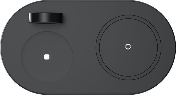 3 in 1 Wireless / Kablosuz Şarj Destekli 15W Hızlı Şarj Özellikli Apple Watch, Airpods, ve Telefon Şarjı - Image 1