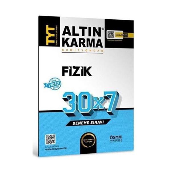 Altın Karma YKS TYT Fizik 30x7 Deneme Video Çözümlü Altın Karma Yayınları - Altın Karma Yayınları - Image 1