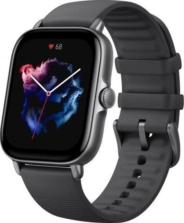 Amazfit Gts 3 Siyah Akıllı Saat (Amazfit Türkiye Garantili) - Image 1