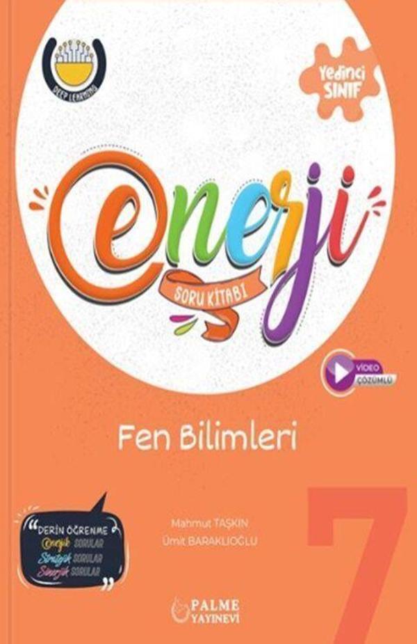 7. Sınıf Fen Bilimleri Enerji Soru Kitabı - Palme Yayınları - Image 1