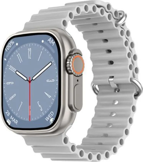 Winex Watch Hk9 Ultra 2 Amoled Ekran Android İos Harmonyos Uyumlu Akıllı Saat Gri - Image 1
