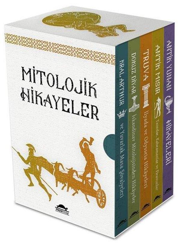 Maya Mitolojik Hikayeler Seti - 5 Kitap Takım - Maya Kitap - Image 1