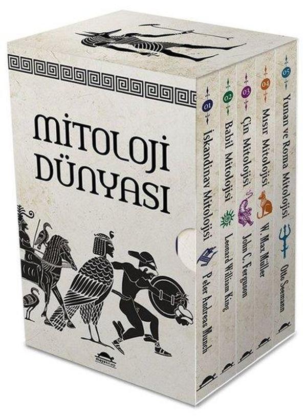 Maya Mitolojik Kitaplar Seti - 5 Kitap Takım - Maya Kitap - Image 1