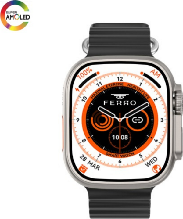 Ferro Fsw1116-Ag Ultra Amoled Ekranlı Akıllı Kol Saati - Image 1