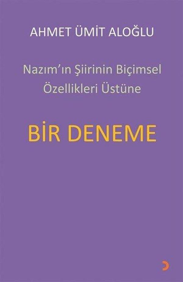 Nazımın Şiirinin Biçimsel Özellikleri Üstüne Bir Deneme - Cinius Yayınevi - Image 1