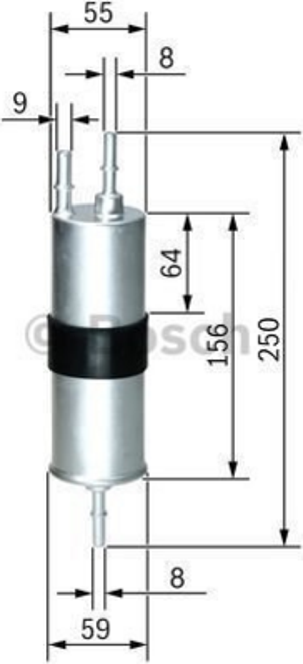 Bosch Bmw 6 Cabrio X1 X3 Benzin Filtresi F026403754  - Image 1