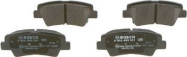 Bosch Hyundai Elantra 1.6 0986495351 Arka Fren Balatası  - Image 1