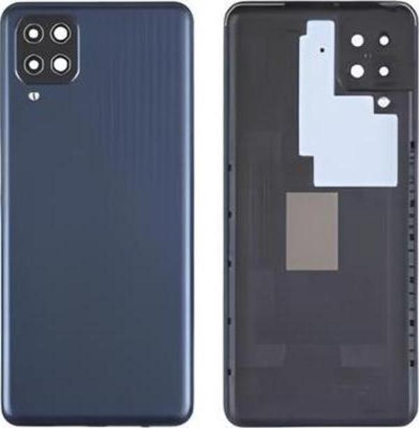 Samsung Galaxy M12  - SM-M127 FULL Kasa Arka Kapak Takım SİYAH - Image 1