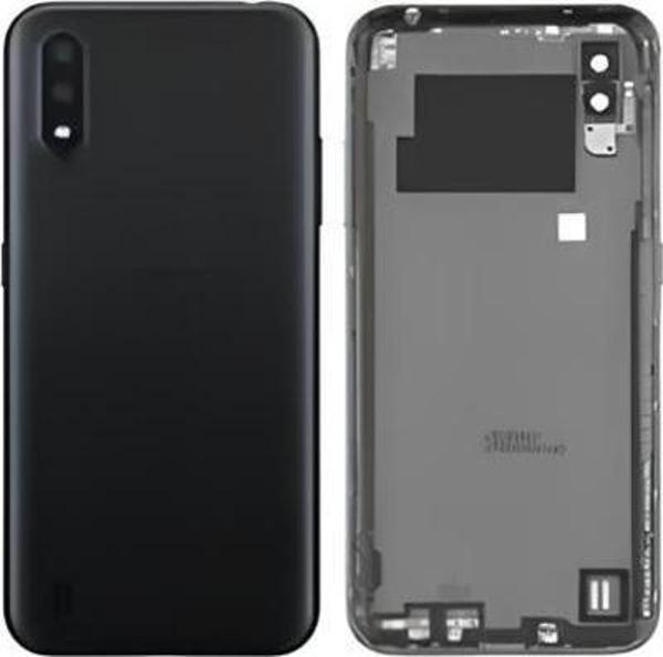 Samsung Galaxy A01  - SM-A015 FULL Kasa Arka Kapak Takım SİYAH - Image 1